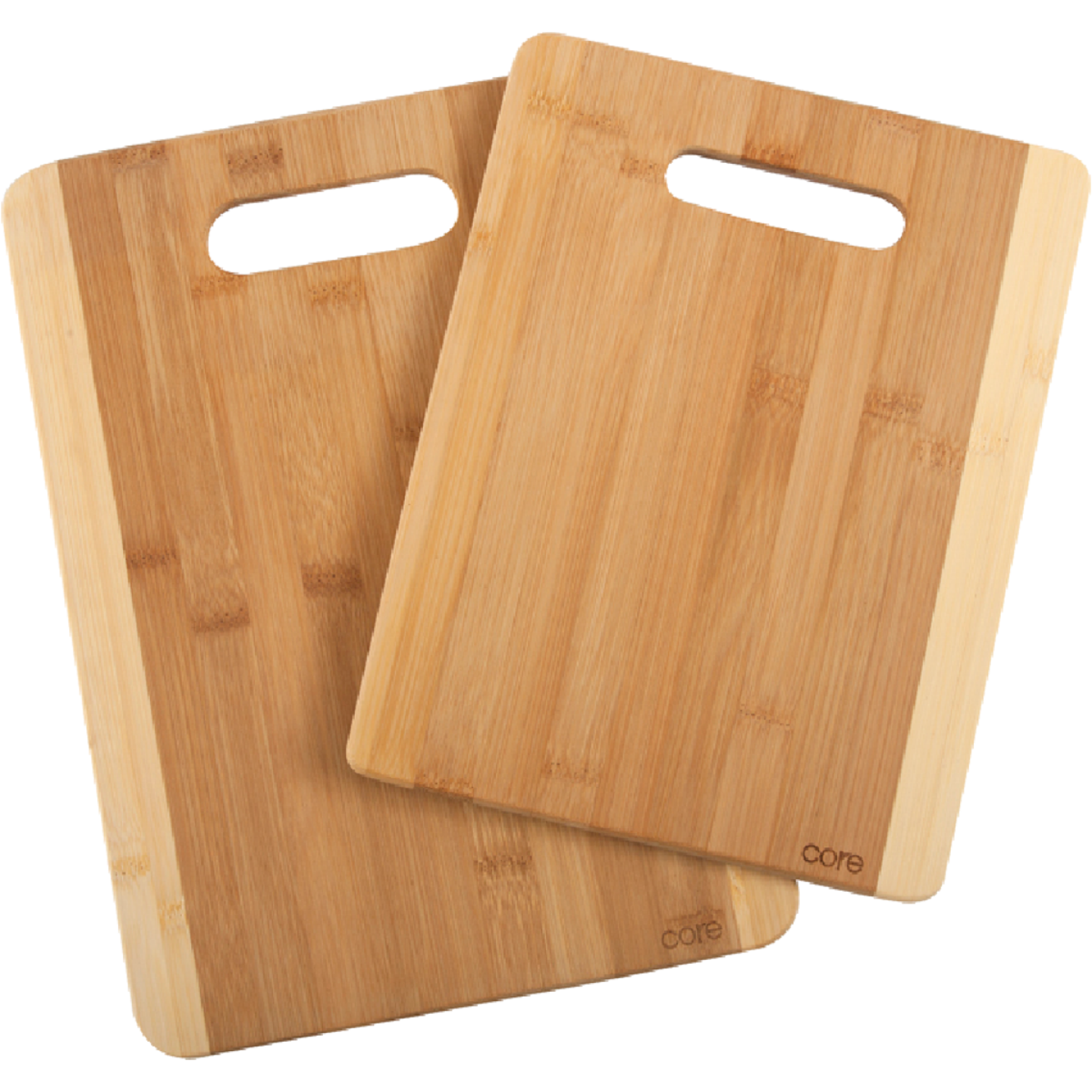 Core Daisy 2-Tone Natural Bamboo Cutting Board (2-Pack) Image 1