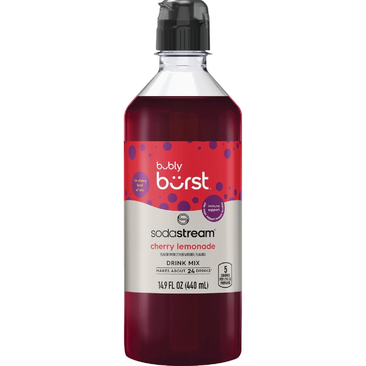 SodaStream 14.9 Oz. Bubly Cherry Lemonade Drink Mix