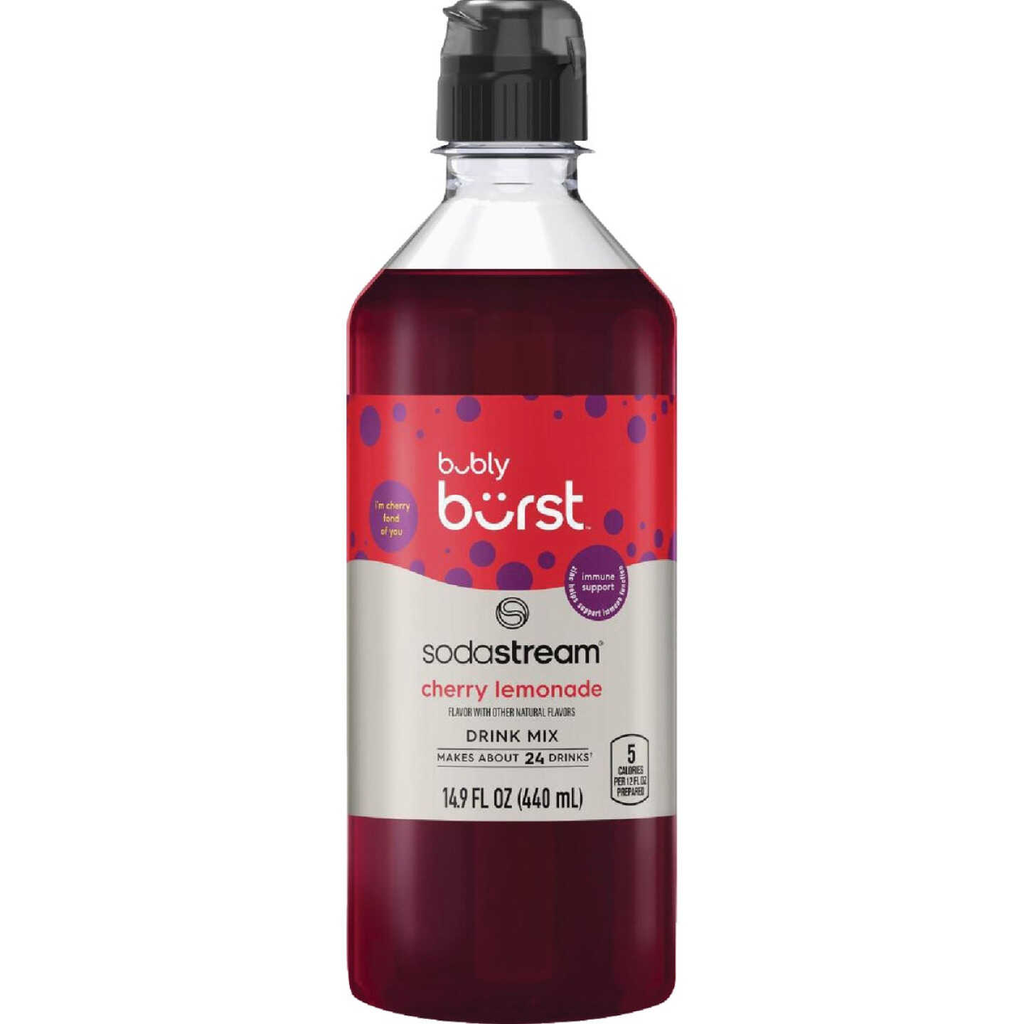 SodaStream 14.9 Oz. Bubly Cherry Lemonade Drink Mix Image 1