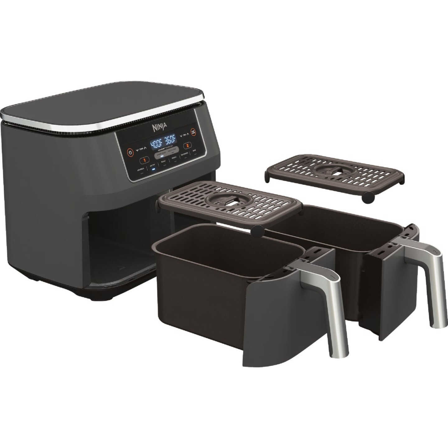 Ninja Foodi 6-In-1 8 Qt. 2-Basket Air Fryer with DualZone Technology Image 1