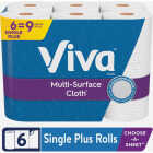 Viva Multi-Surface Cloth Choose-A-Sheet Single Plus Paper Towels (6 Single Plus) Image 2
