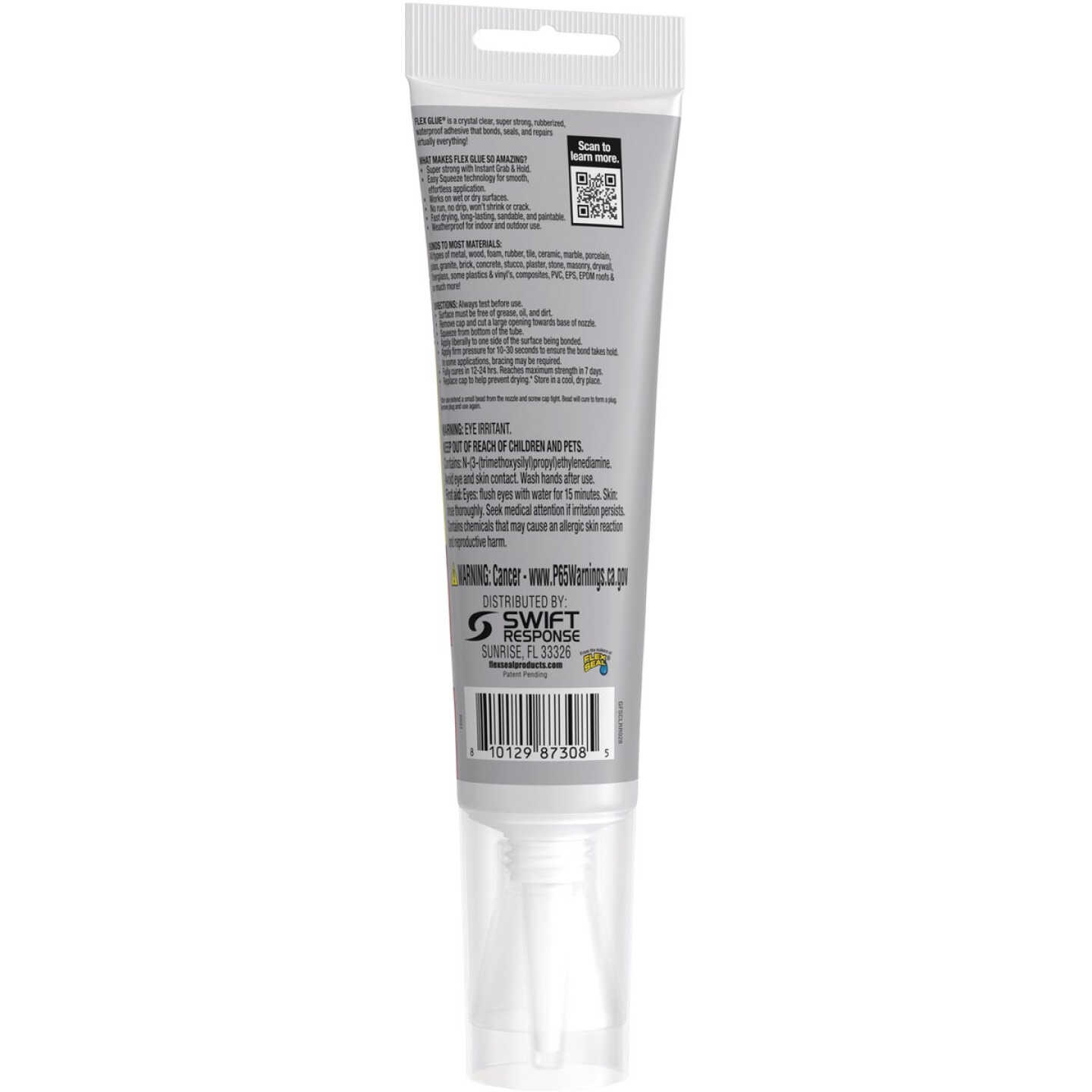 Flex Glue 2.8 Oz. Clear Multi-Purpose Adhesive Image 7