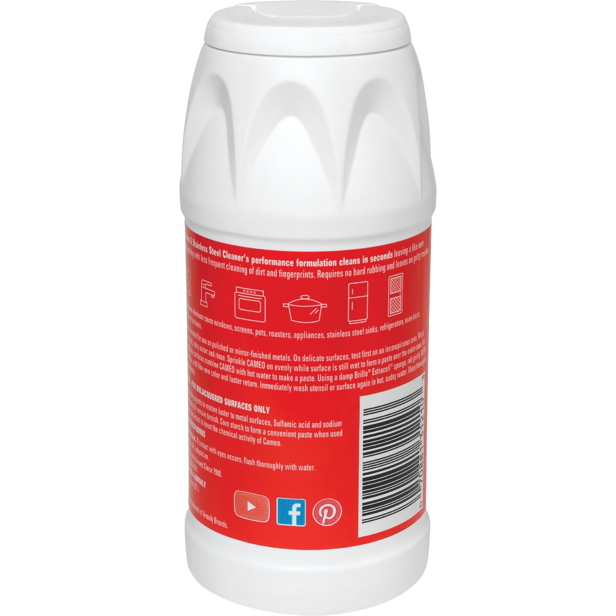 Brillo Cameo 10 Oz. Aluminum & Stainless Steel Metal Cleaner Image 2