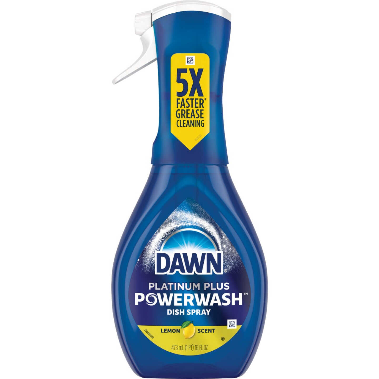 Dawn Platinum PowerWash 16 Oz. PowerSpray Lemon Dish Soap Image 1