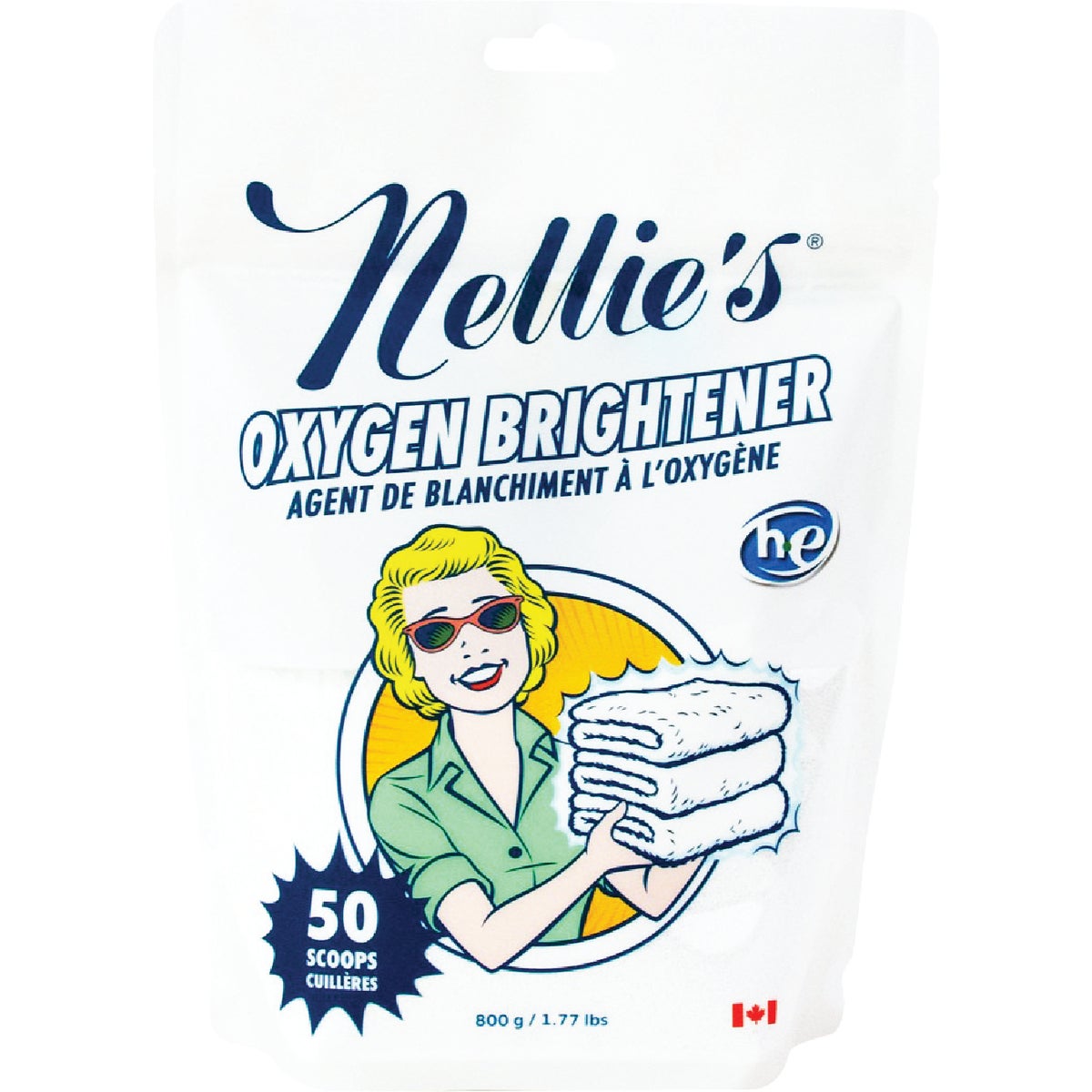 Nellie's 50-Scoop Powder Oxygen Brightener