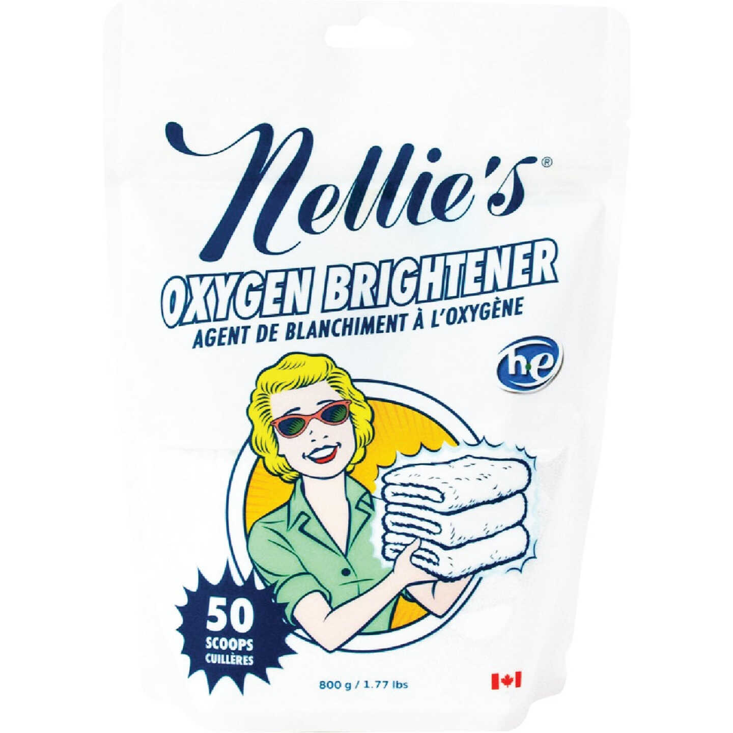 Nellie's 50-Scoop Powder Oxygen Brightener Image 1