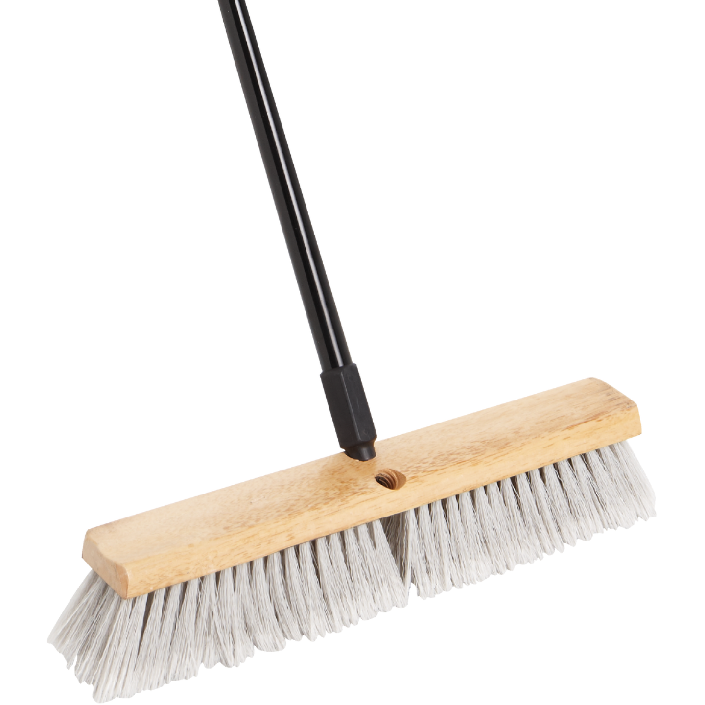 Do it Best 18 In. W. x 60 In. L. Metal Handle Alpine Plus Push Broom Image 1