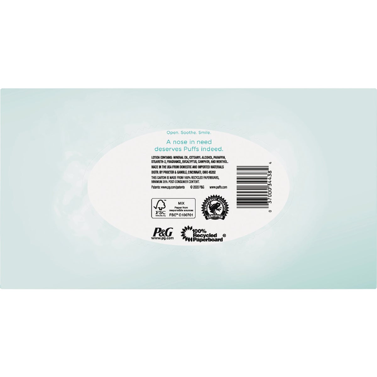 Puffs Plus Lotion Facial Tissue With Vick's Scent (88-Count) Image 5