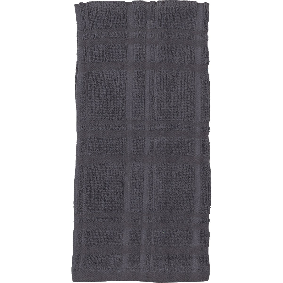  Kay Dee Designs Charcoal Solid Terry Kitchen Towel (2-Pack) Image 1