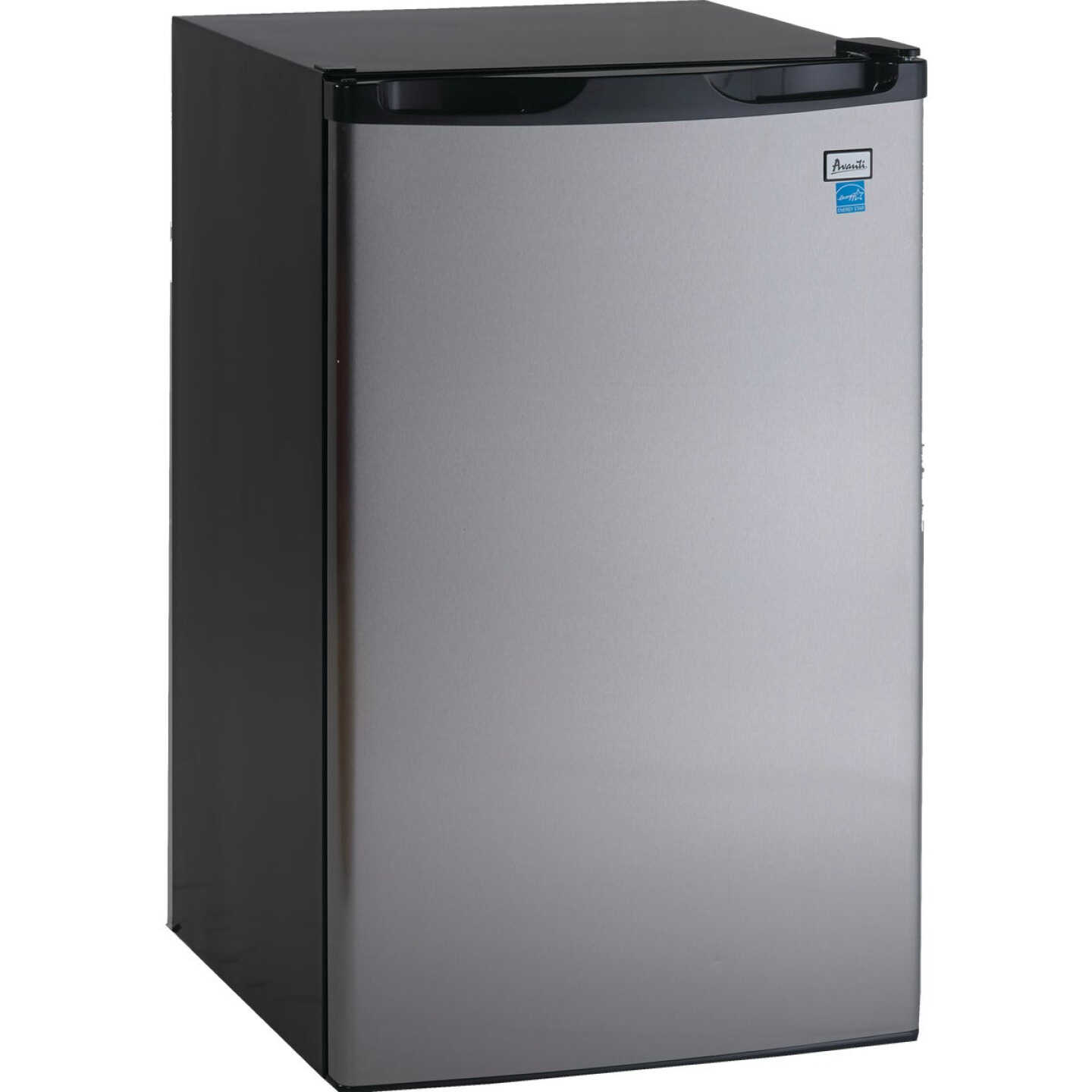 Avanti 4.4 Cu. Ft. Stainless Steel Counter High Door Refrigerator with Separate Chiller Image 1