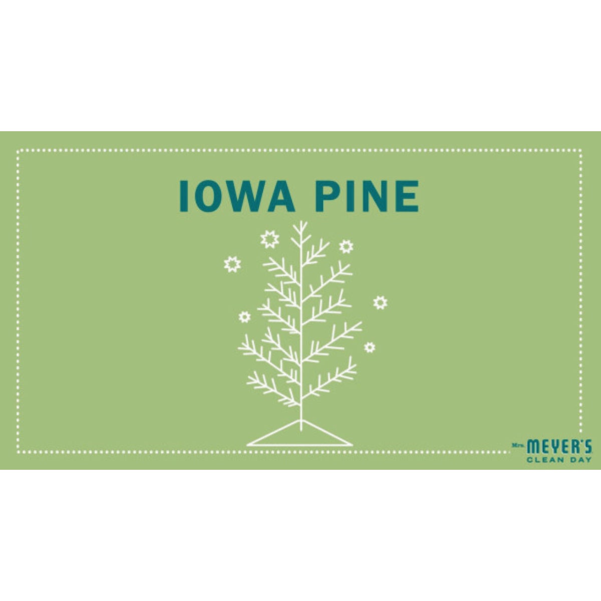 Mrs. Meyer's Clean Day 7.2 Oz. Iowa Pine Large Soy Candle Image 2