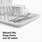 OXO Good Grips 10-1/2 In. W x 13-3/4 In. L White Dish Rack Image 2