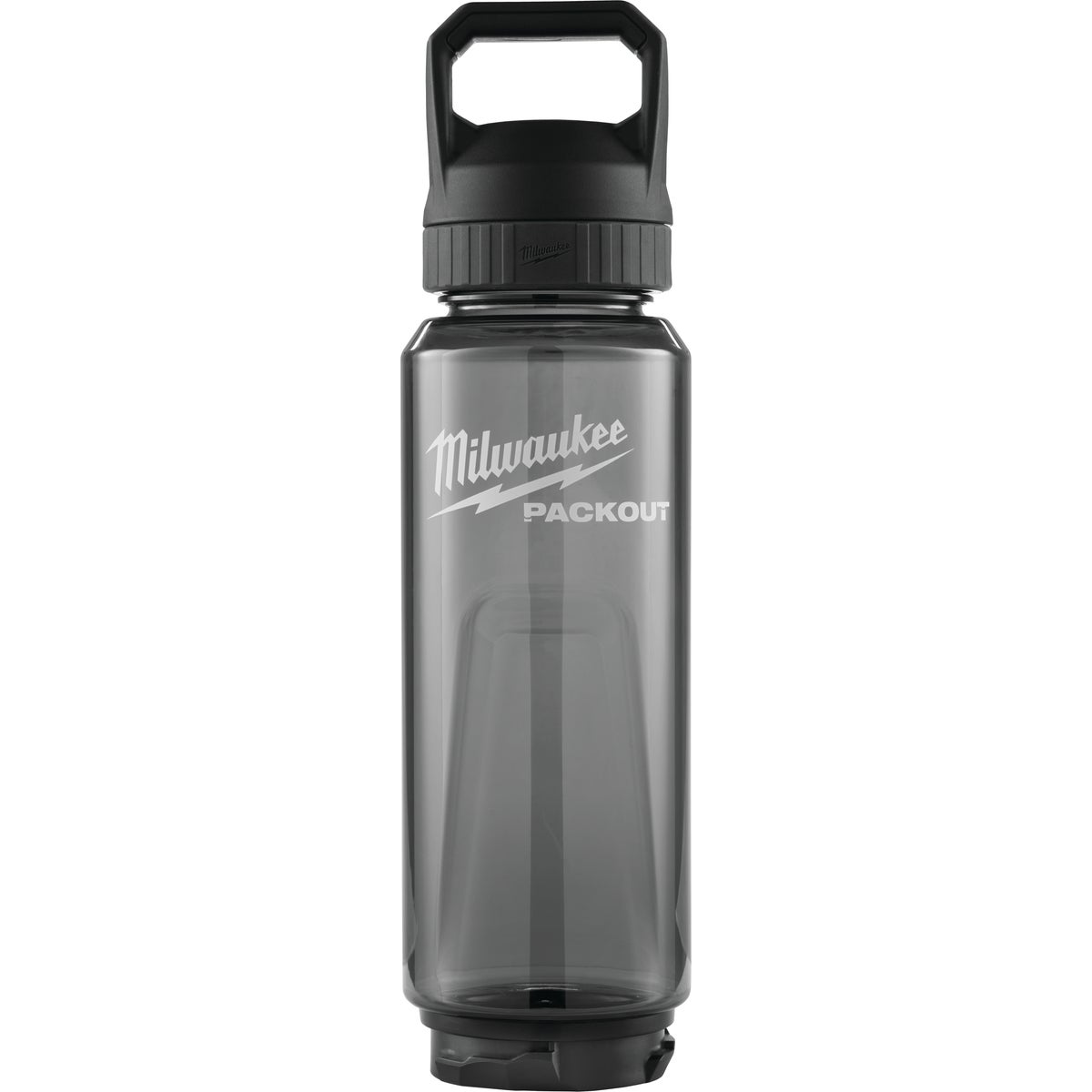 Milwaukee PACKOUT 34 Oz. Plastic Bottle with Chug Lid, Black