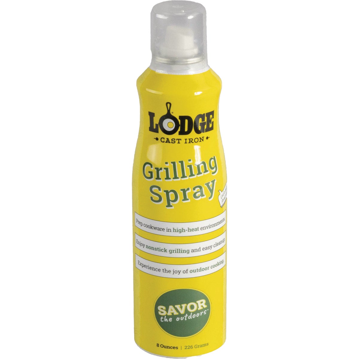 Lodge 8 Oz. Non-Stick Flame Resistant Grilling Spray Image 1