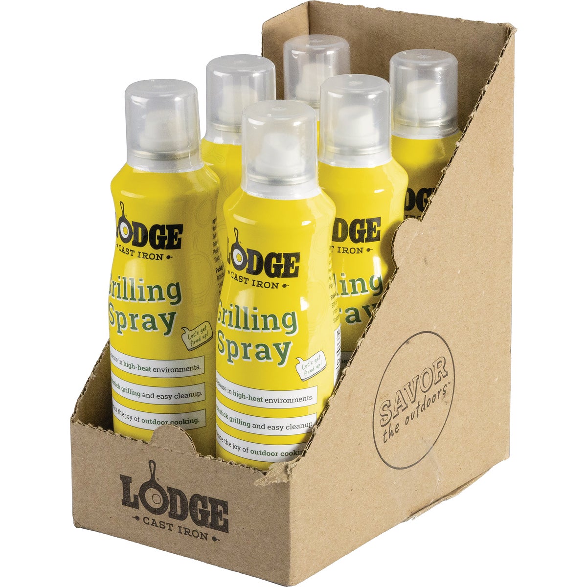 Lodge 8 Oz. Non-Stick Flame Resistant Grilling Spray Image 2