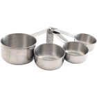 Norpro Stainless Steel Measuring Cup Set (4-Piece) Image 1