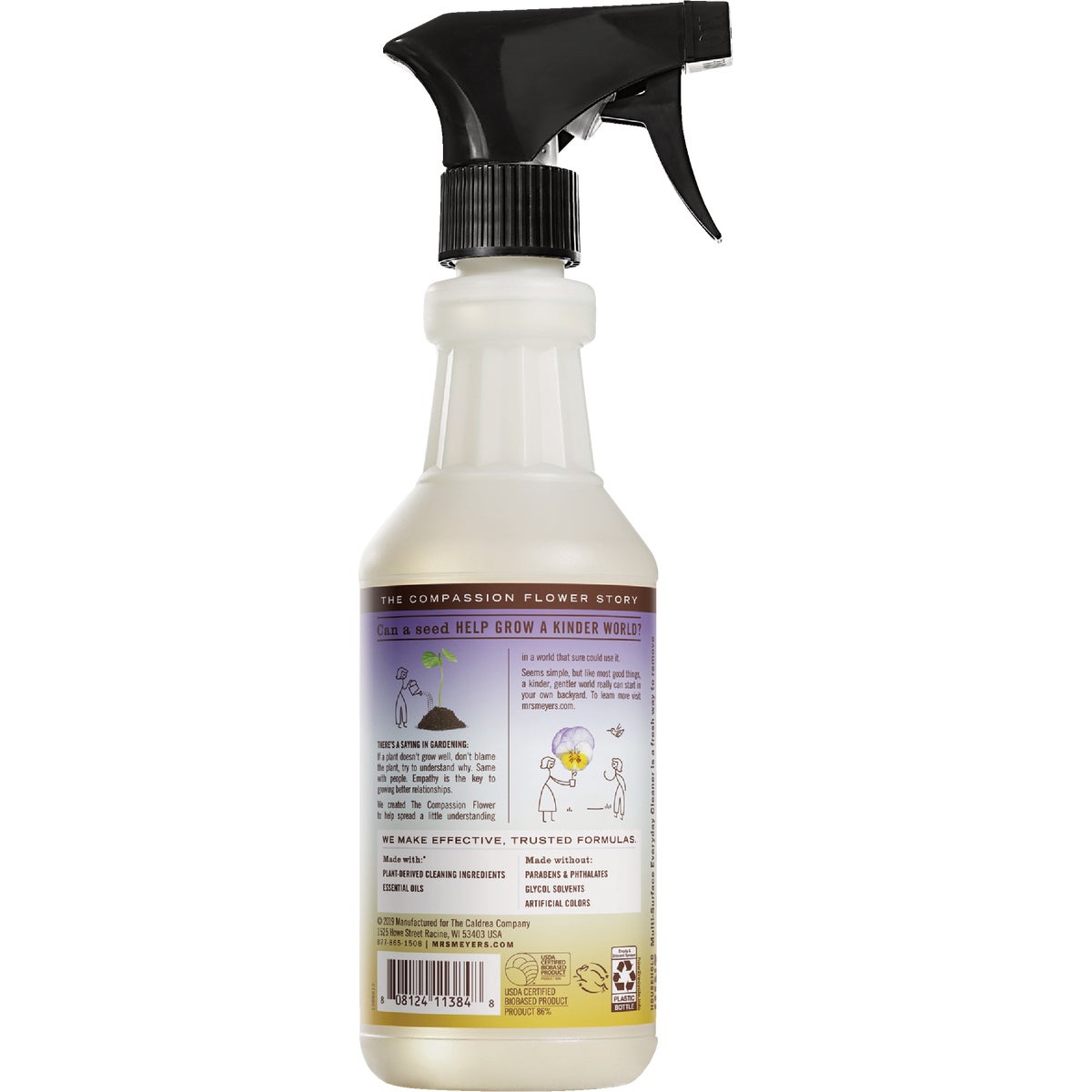 Mrs. Meyer's Clean Day 16 Oz. Compassion Flower Multi-Surface Everyday Cleaner Image 2
