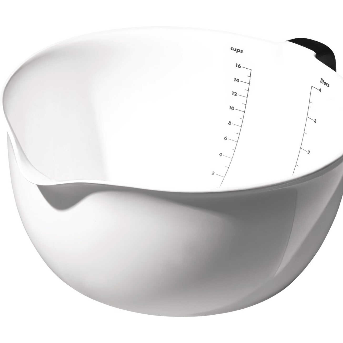 OXO Good Grips 4 Qt. Batter Mixing Bowl with Lid Image 3