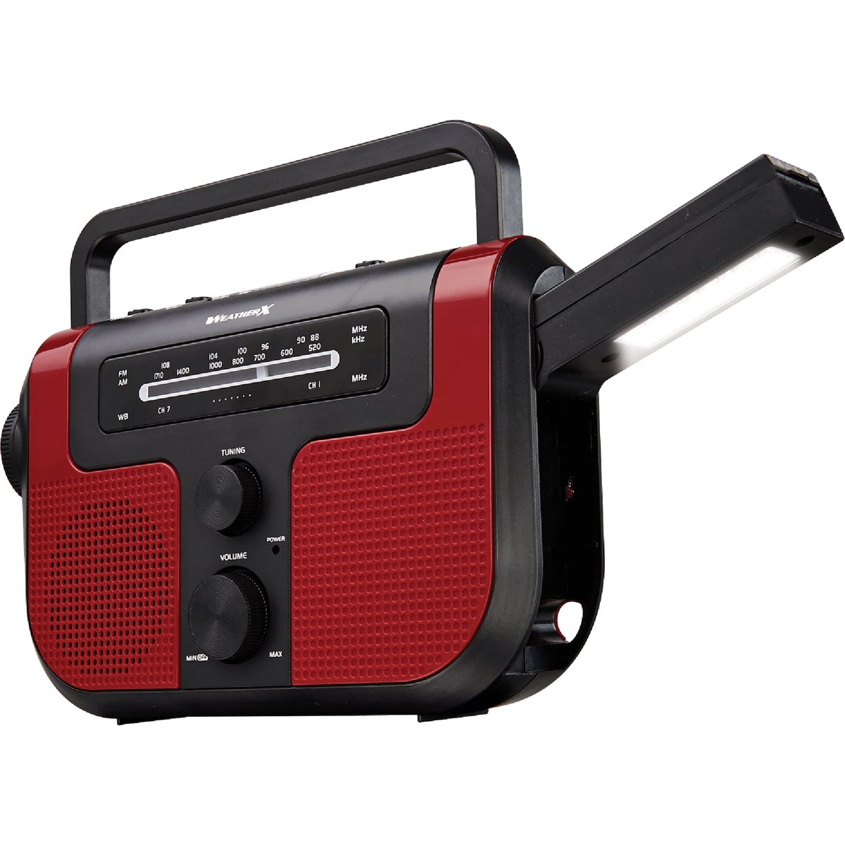 WeatherX Weatherband AM/FM Radio with Flashlight & Lantern Image 3