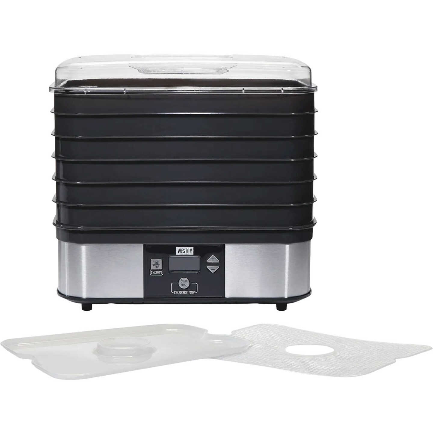 Weston 6-Tray 500W Black Dehydrator Image 1