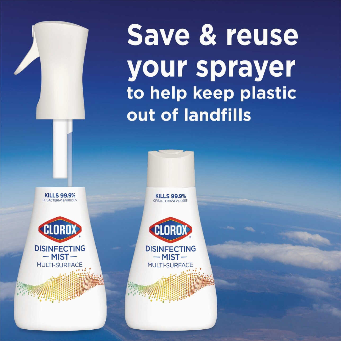 Clorox 16 Oz. Eucalyptus Peppermint Disinfecting Cleaner Mist Image 5