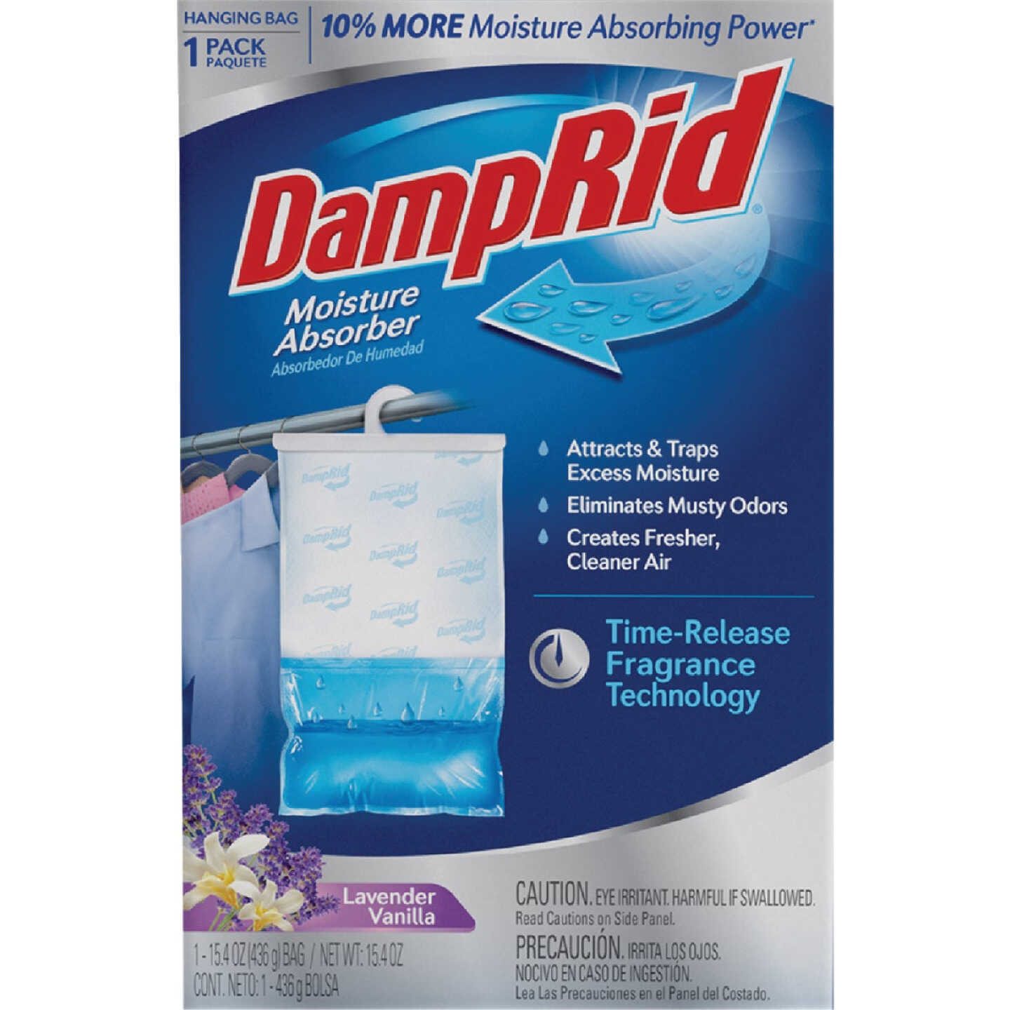 DampRid 15.4 Oz. Lavender Vanilla Hanging Moisture Absorber Image 1