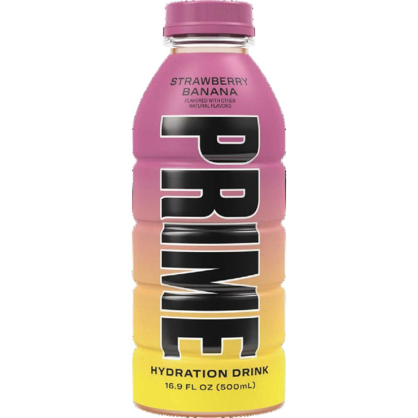 Prime 16 Oz. Strawberry Banana Hydration Drink Image 1