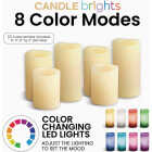 Bell+Howell Candle Brights Flameless Candles (6-Pack) Image 5