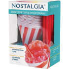 Nostalgia Snow Cone Cups and Straws (20-Count) Image 1