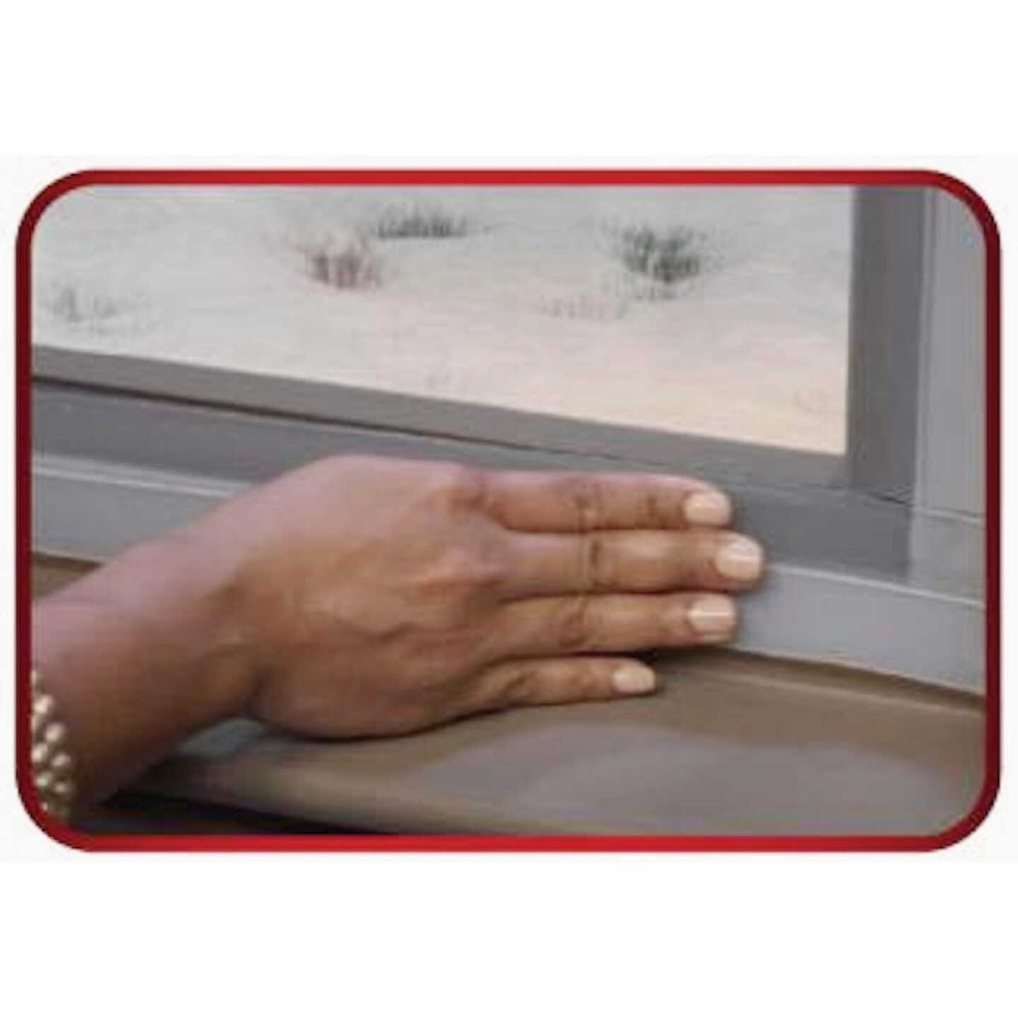 Flex Seal 2 In. x 16 Ft. Clear Draft and Insulation Seal Tape Image 5