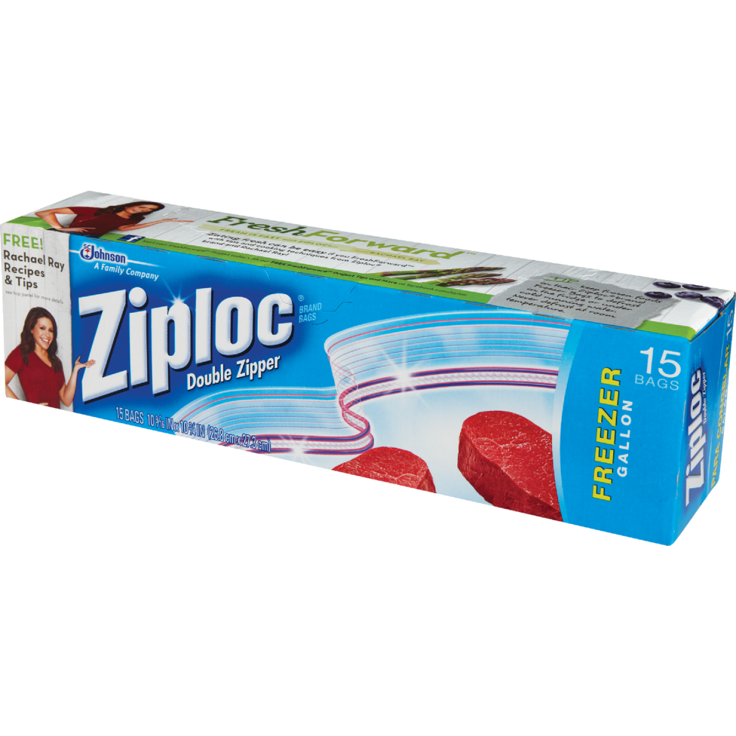 Ziploc 1 Gal. Double Zipper Freezer Bag (16-Count) Image 2