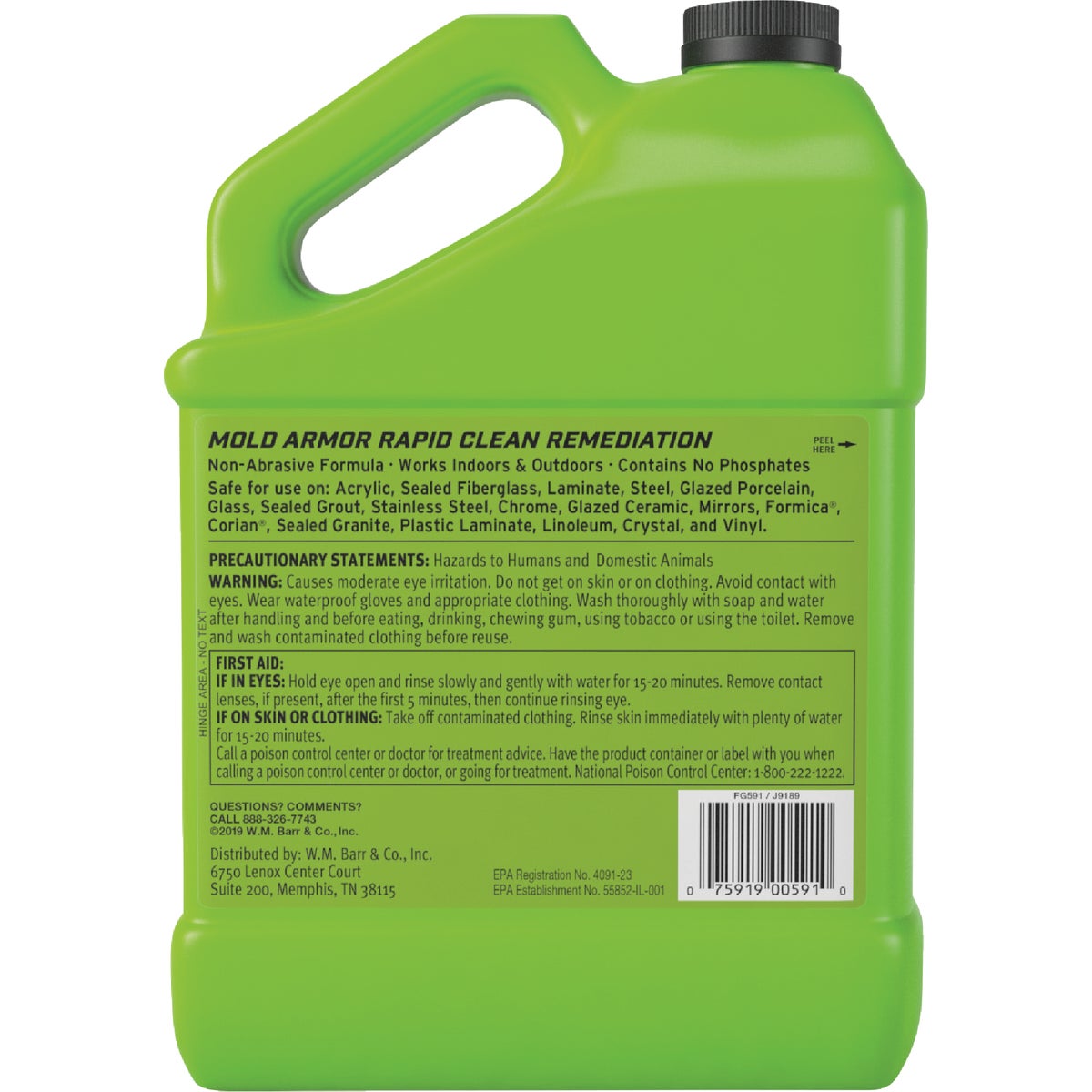 Mold Armor Rapid Clean Remediation 1 Gal. Mold Remover Image 6