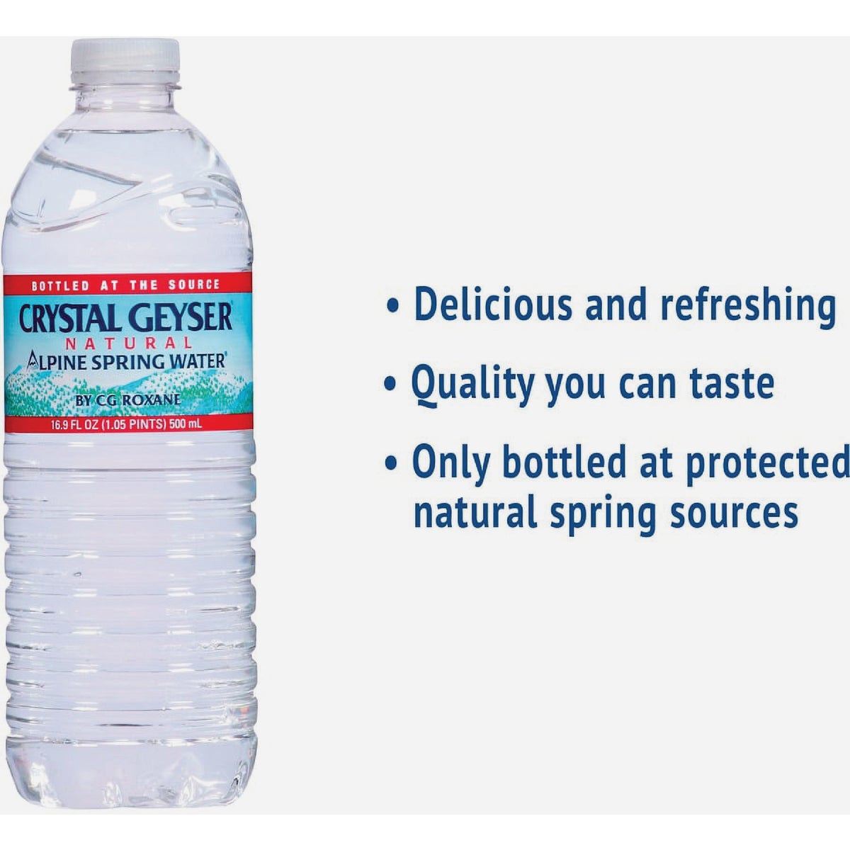 Crystal Geyser Alpine Spring 16.9 Oz. Water (24-Pack) Image 2