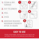 VELCRO Brand 3/4 In. x 5 Ft. Black Sticky Back Reclosable Hook & Loop Roll Image 2