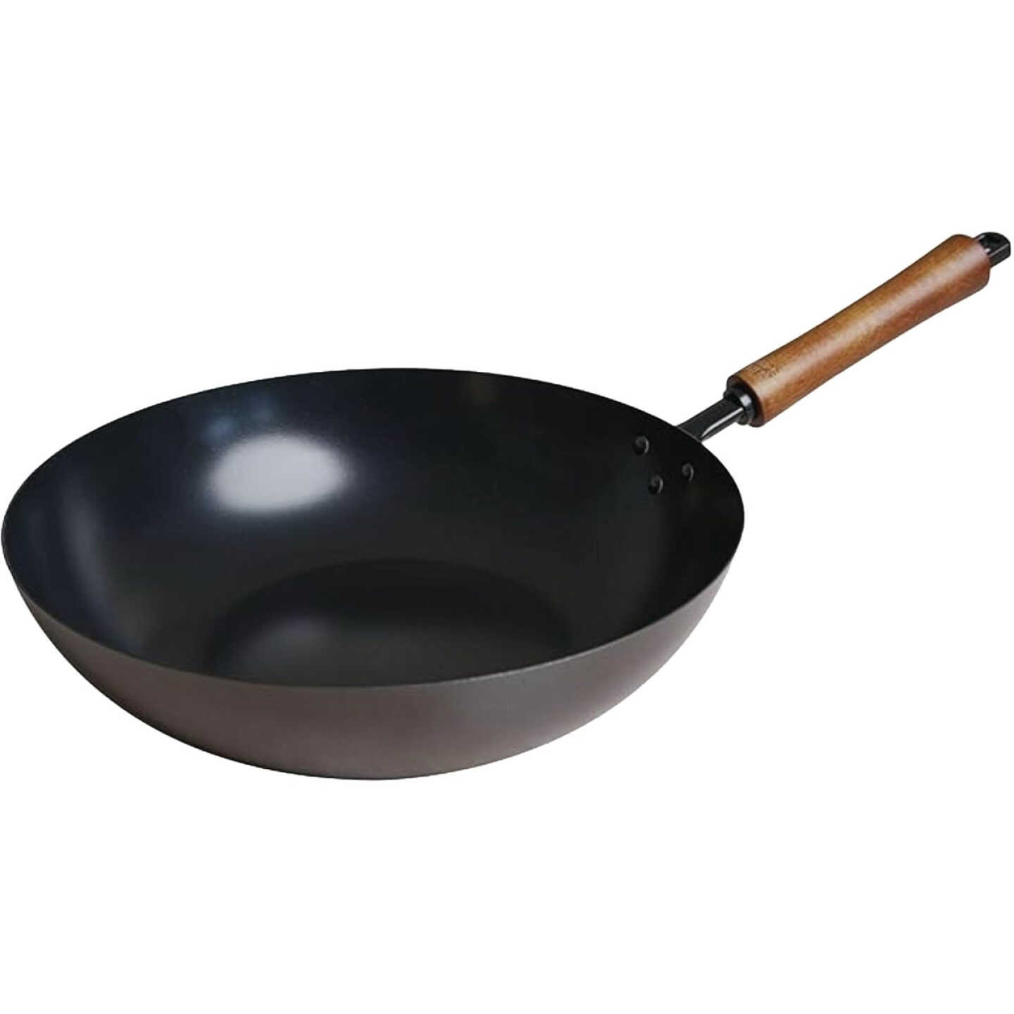Joyce Chen Classic Series 12 In. Carbon Steel Ceramic Coated Nonstick Stir Fry Pan Image 1