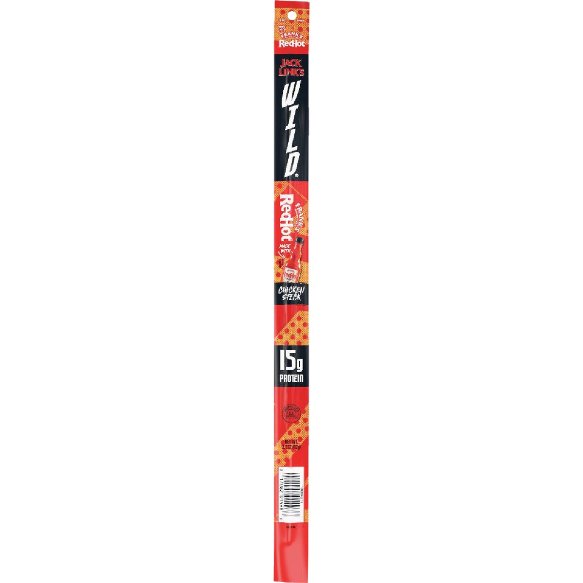 Jack Link's 2.2 Oz. Wild Frank's RedHot Chicken Stick