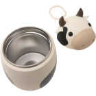 Ad-N-Art 20 Oz. Bestie Foodies Insulated Food Storage Jar, Cow Image 4