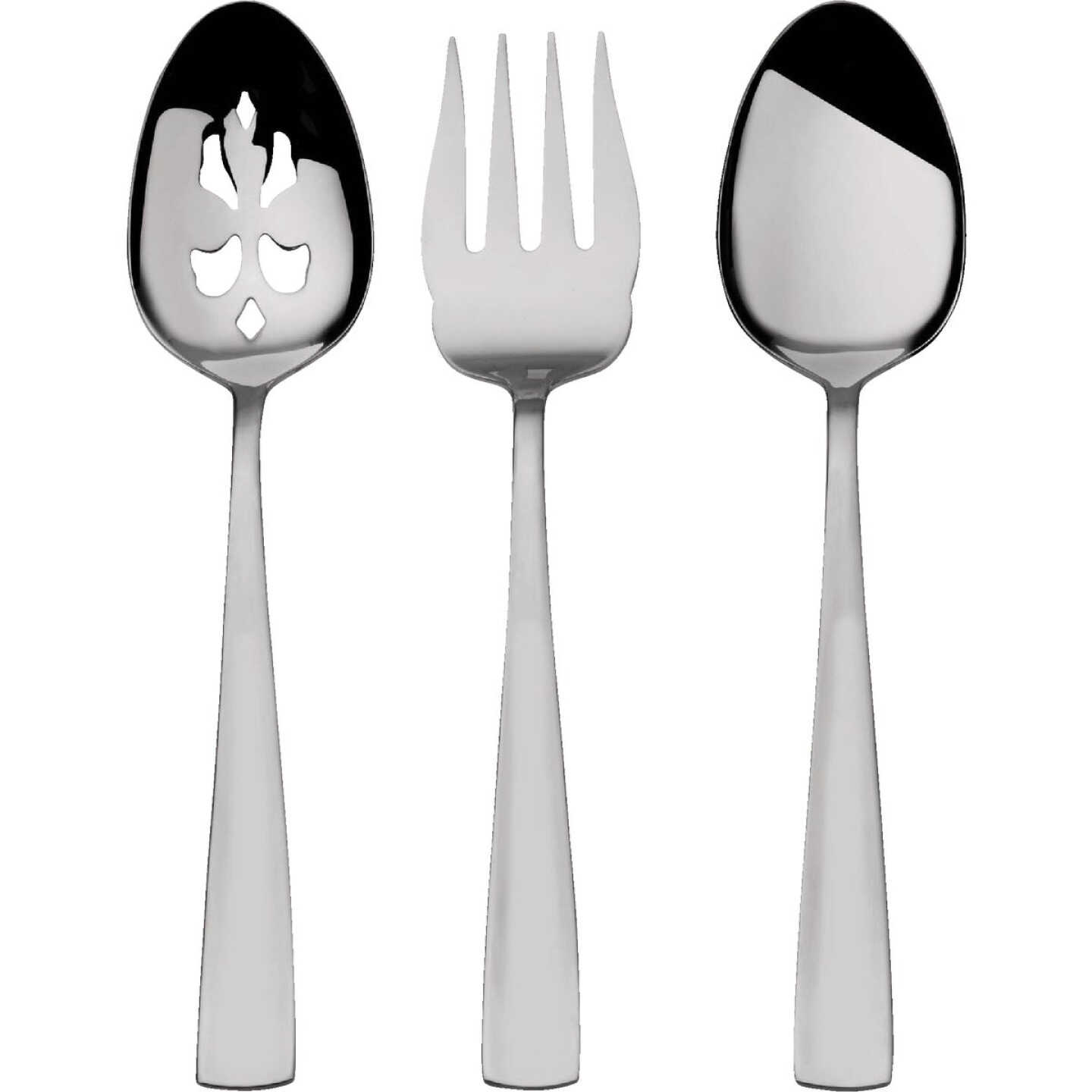 Pfaltzgraff Danford 18.0 Stainless Steel Serving Set (3-Piece) Image 1