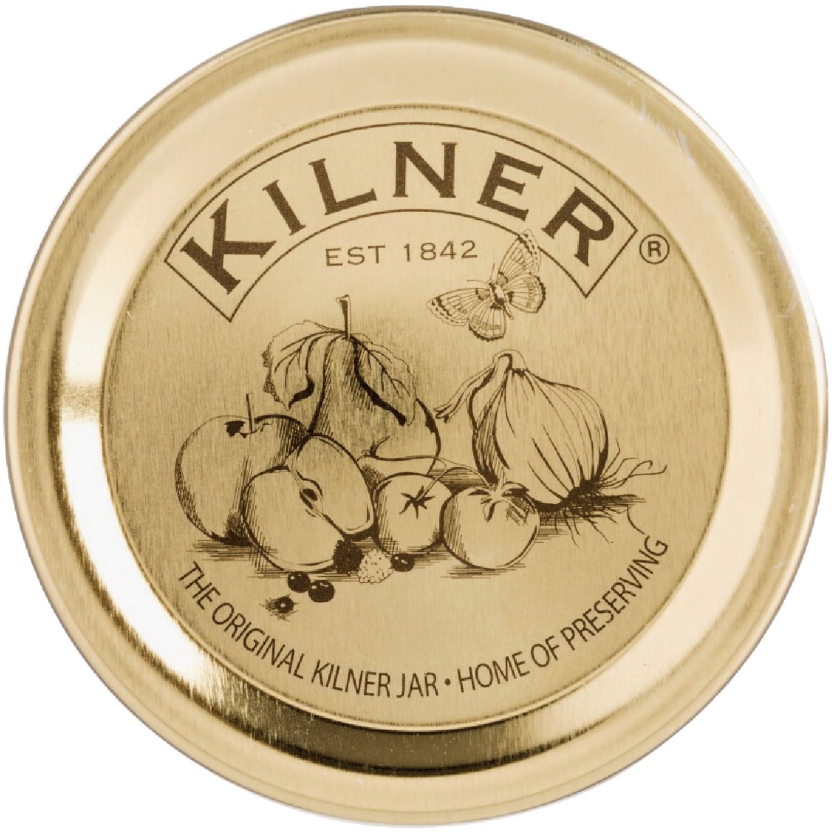 Kilner Regular Mouth Preserve Jar Canning Lid (12-Count)