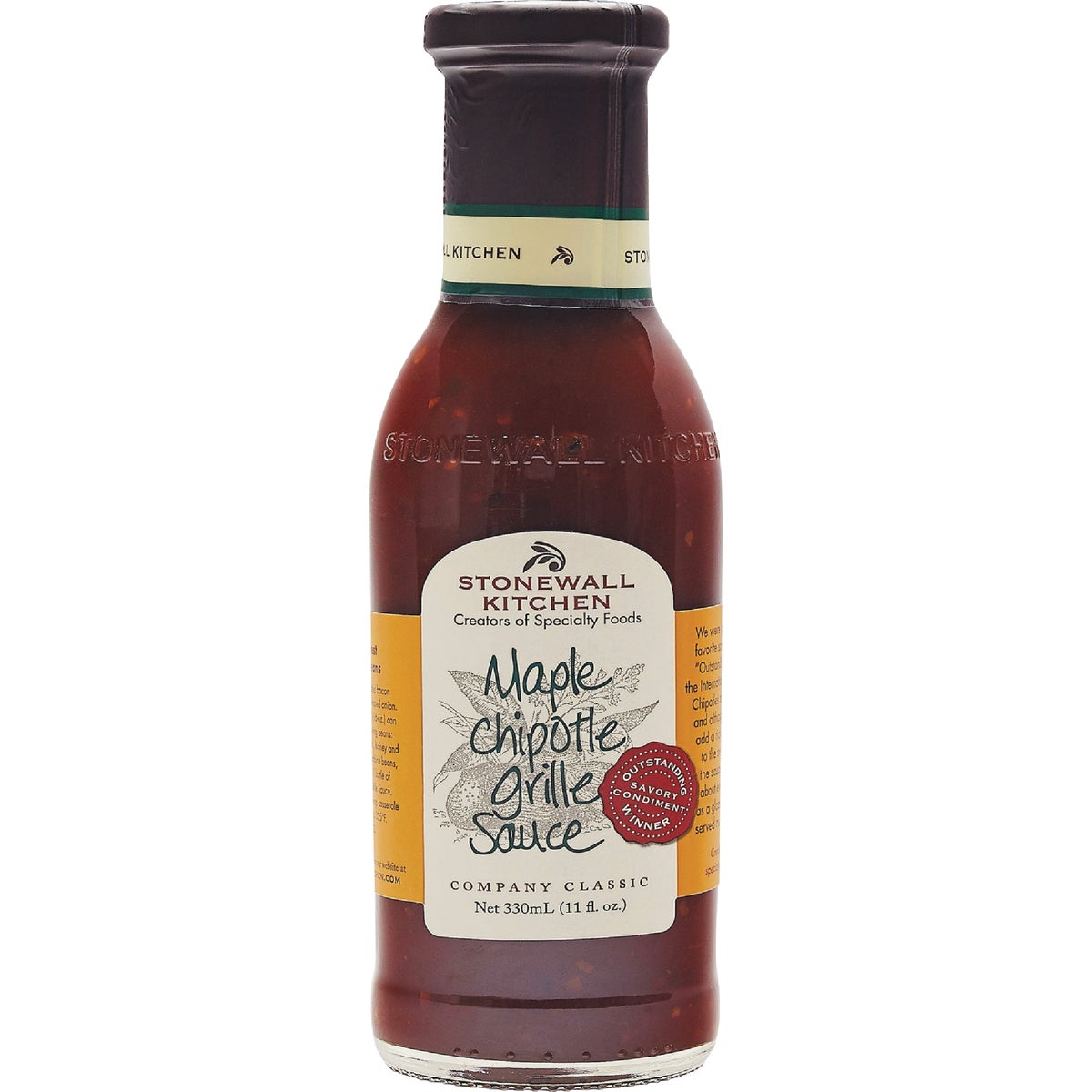 Stonewall Kitchen 11 Oz. Maple Chipotle Grille Sauce