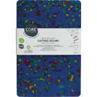 Core Kitchen Blue Recycled Plastic Board With Non-Slip Footing, 12 In. x 8 In. Image 1