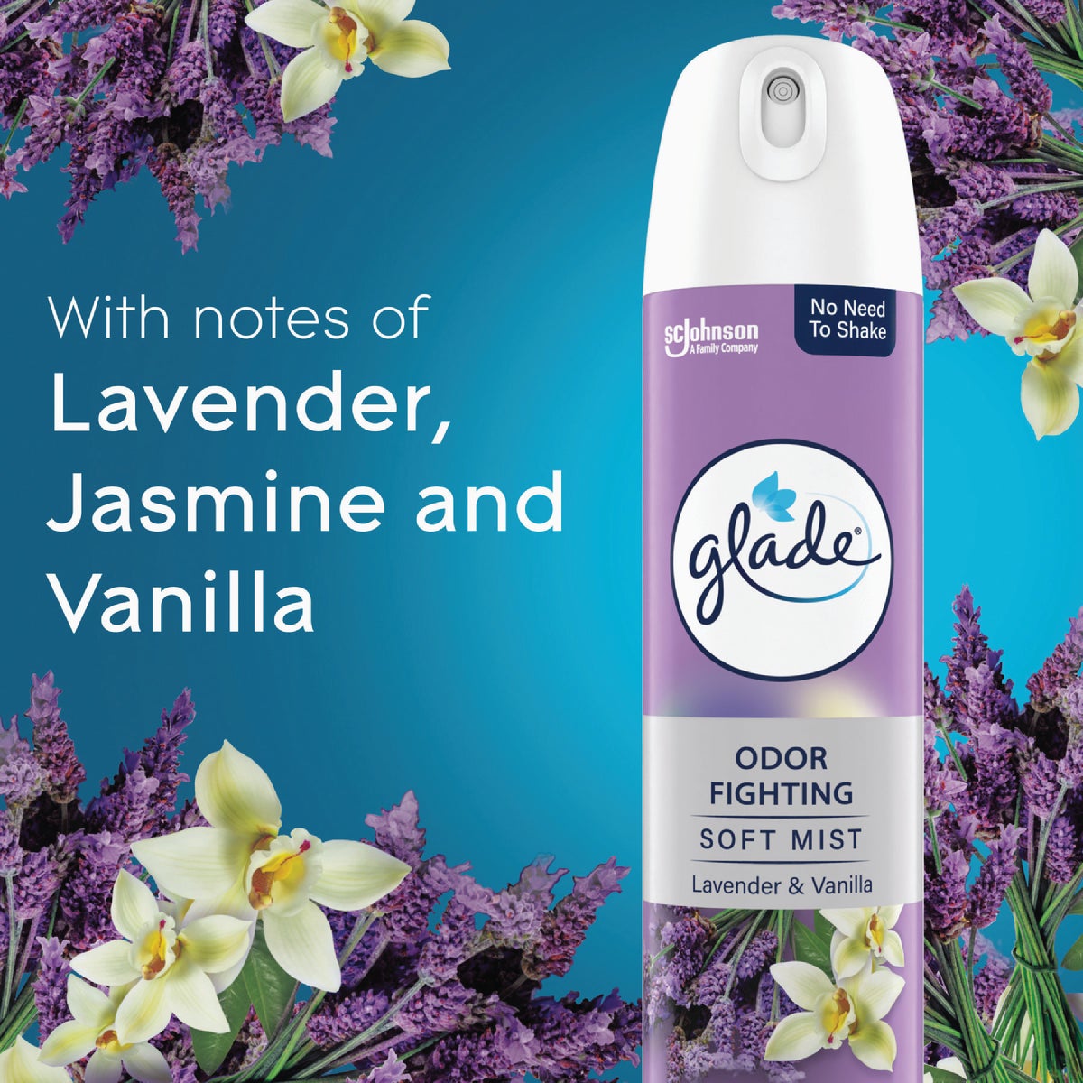 Glade 2X Fragrance 8 Oz. Lavender & Vanilla Spray Air Freshener Image 5