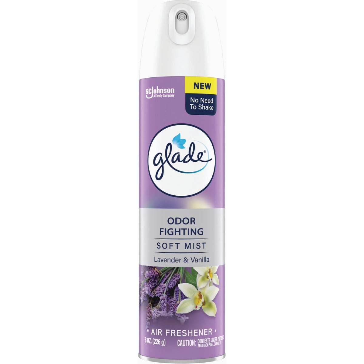 Glade 2X Fragrance 8 Oz. Lavender & Vanilla Spray Air Freshener