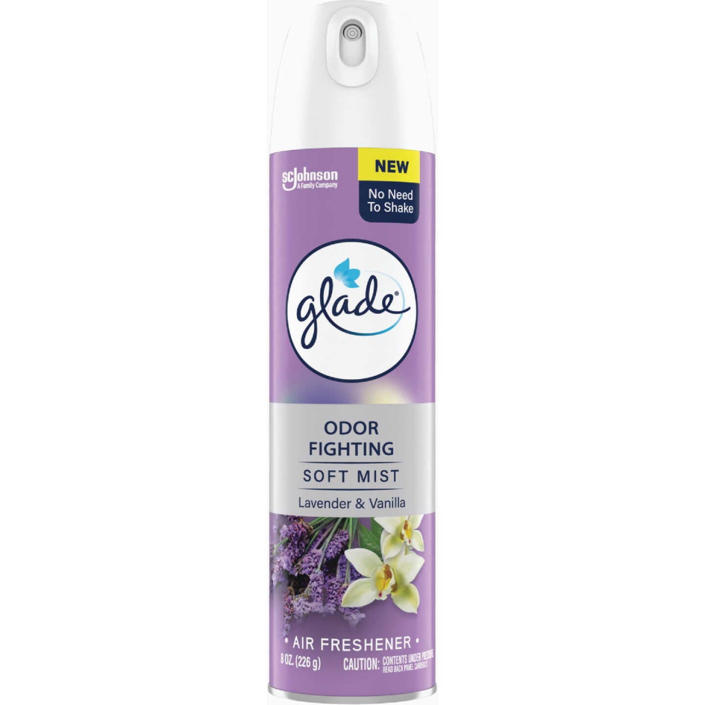 Glade 2X Fragrance 8 Oz. Lavender & Vanilla Spray Air Freshener Image 1