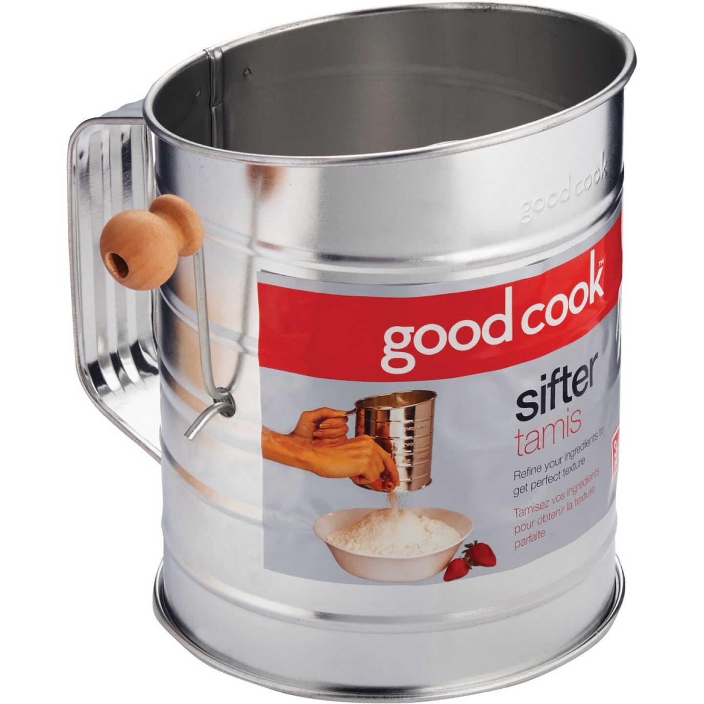 Goodcook 3-Cup Tin Sifter Image 1