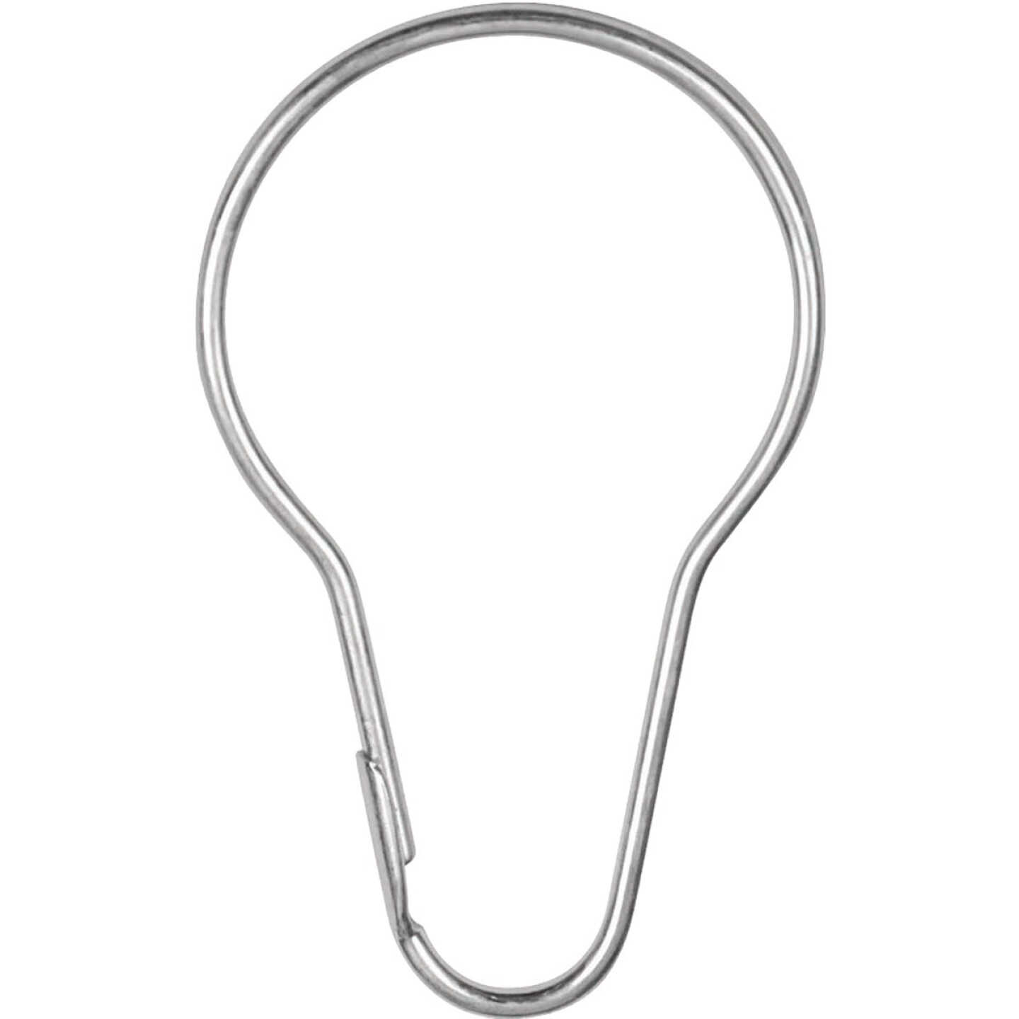 Kenney Chrome Decorative Shower Curtain Ring (12-Count) Image 1