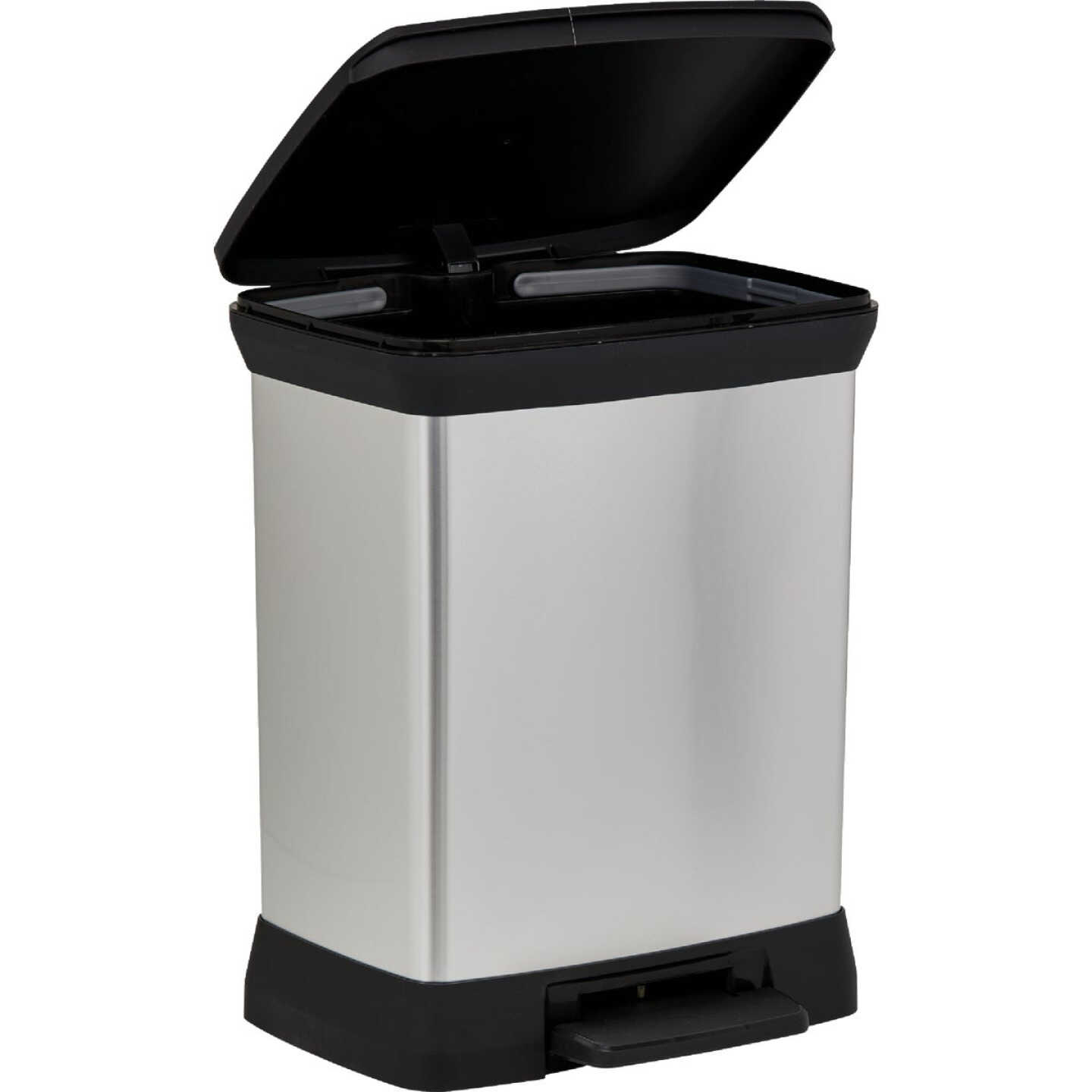 Curver Deco 8 Gal. Trash Bin Image 3