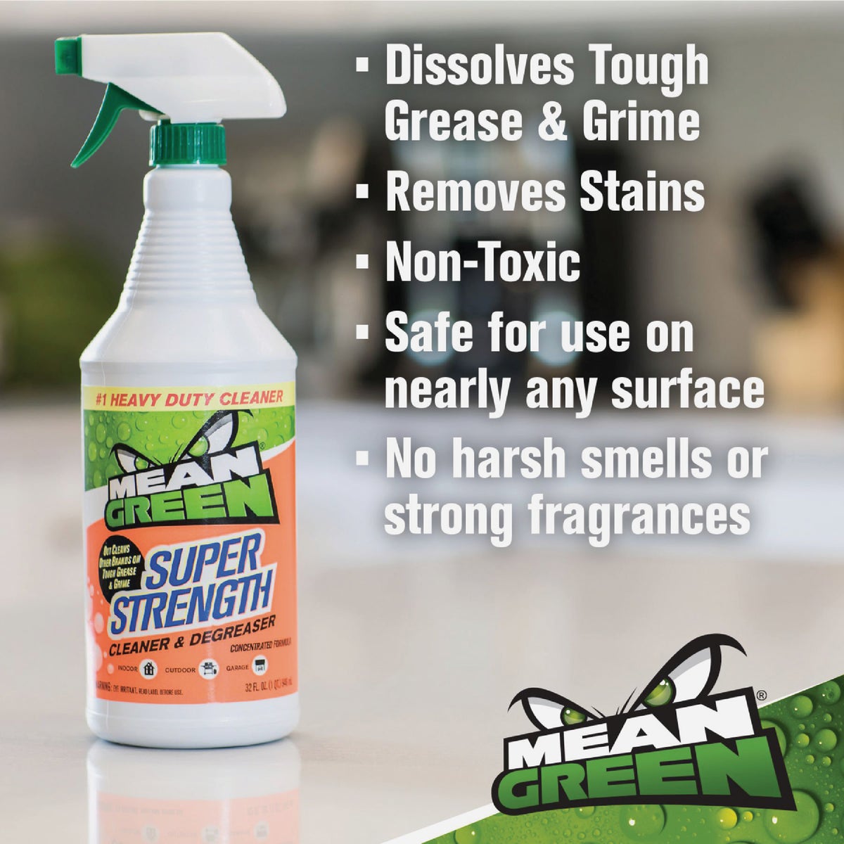 Mean Green 32 Oz. Super Strength Cleaner & Degreaser  Image 2