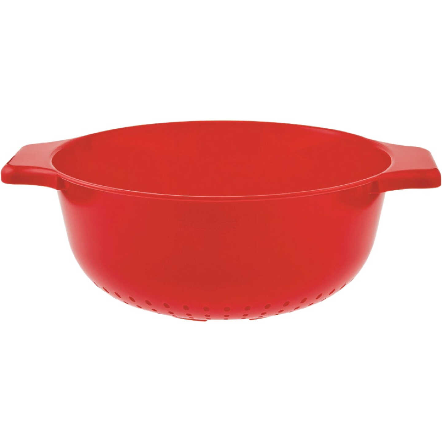 Farberware 5 Qt. Red Plastic Colander Image 1