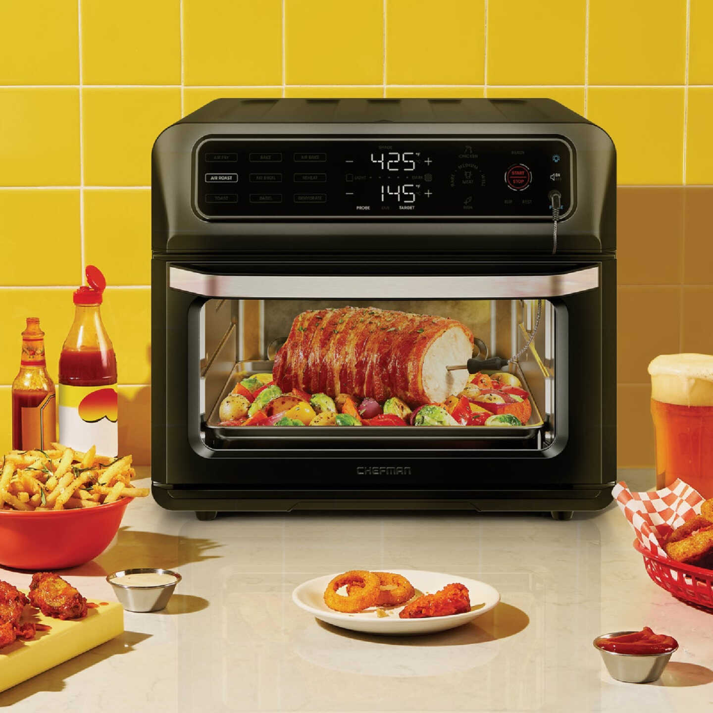 Chefman 25 Qt. Digital Air Fryer and Toaster Oven Image 2